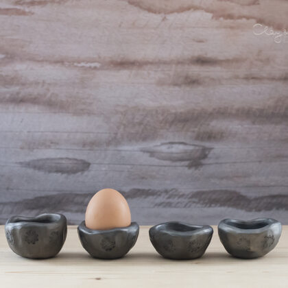 handmade small egg cups