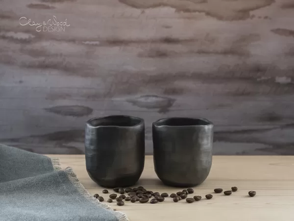 Coffee mugs witout handle. Modern. Minimal.