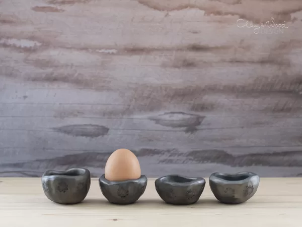 handmade small egg cups
